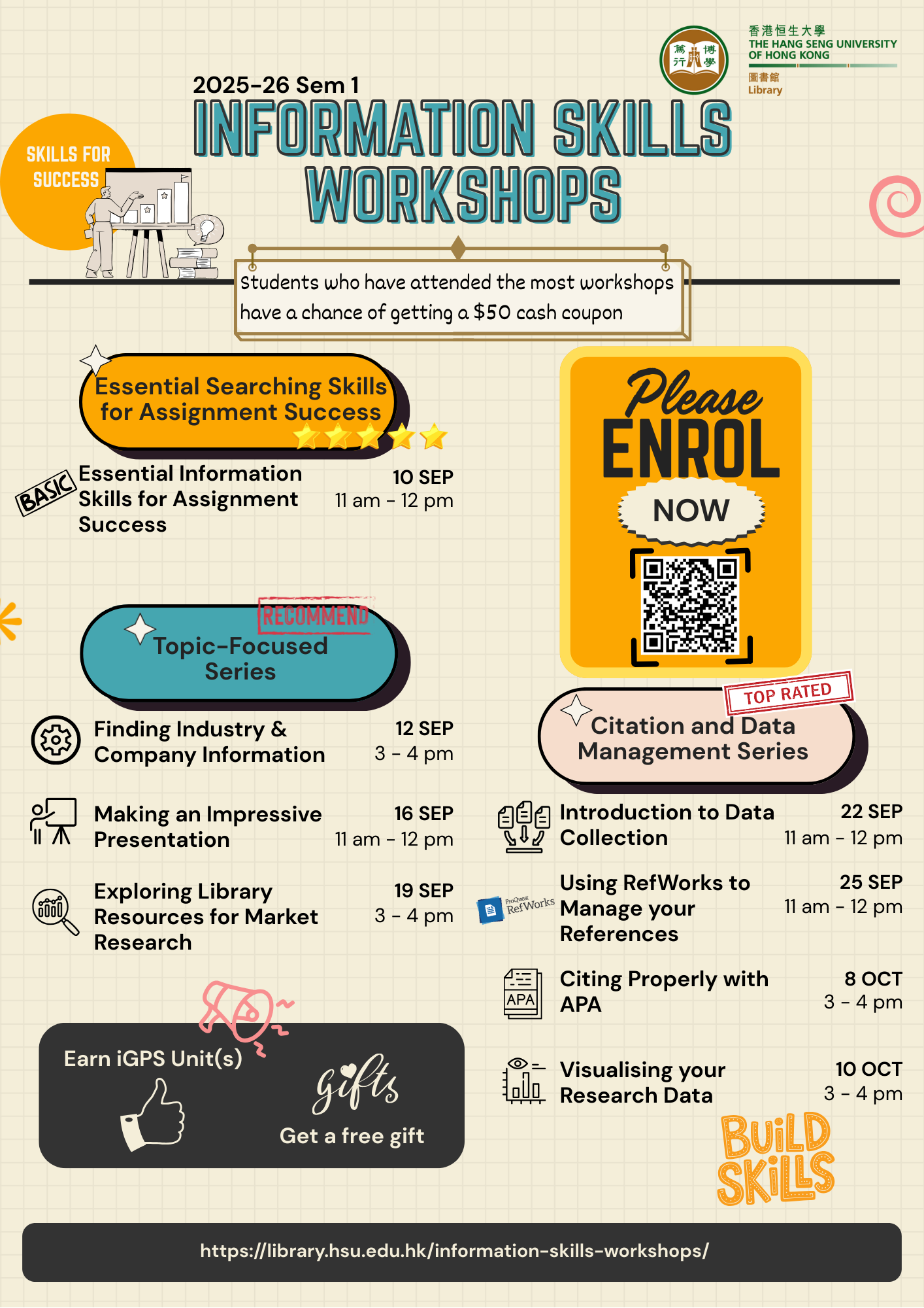 Library Information Skills Workshops